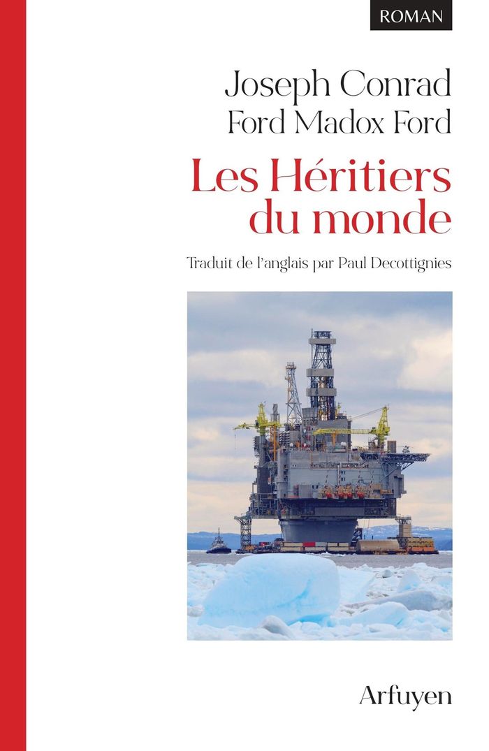 Couverture du livre « Les Héritiers du monde : une histoire extravagante » de Joseph Conrad, librairie Les Contes Infusés à Corte