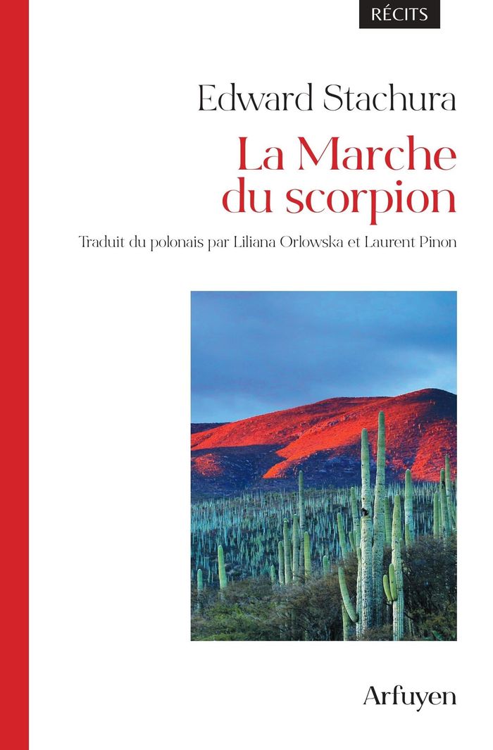 Couverture du livre « La Marche du scorpion », librairie Les Contes Infusés à Corte