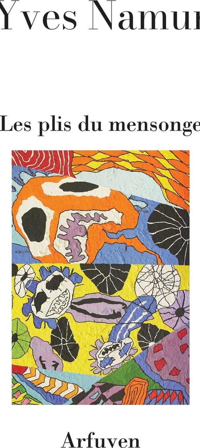 Couverture du livre « Les plis du mensonge », librairie Les Contes Infusés à Corte