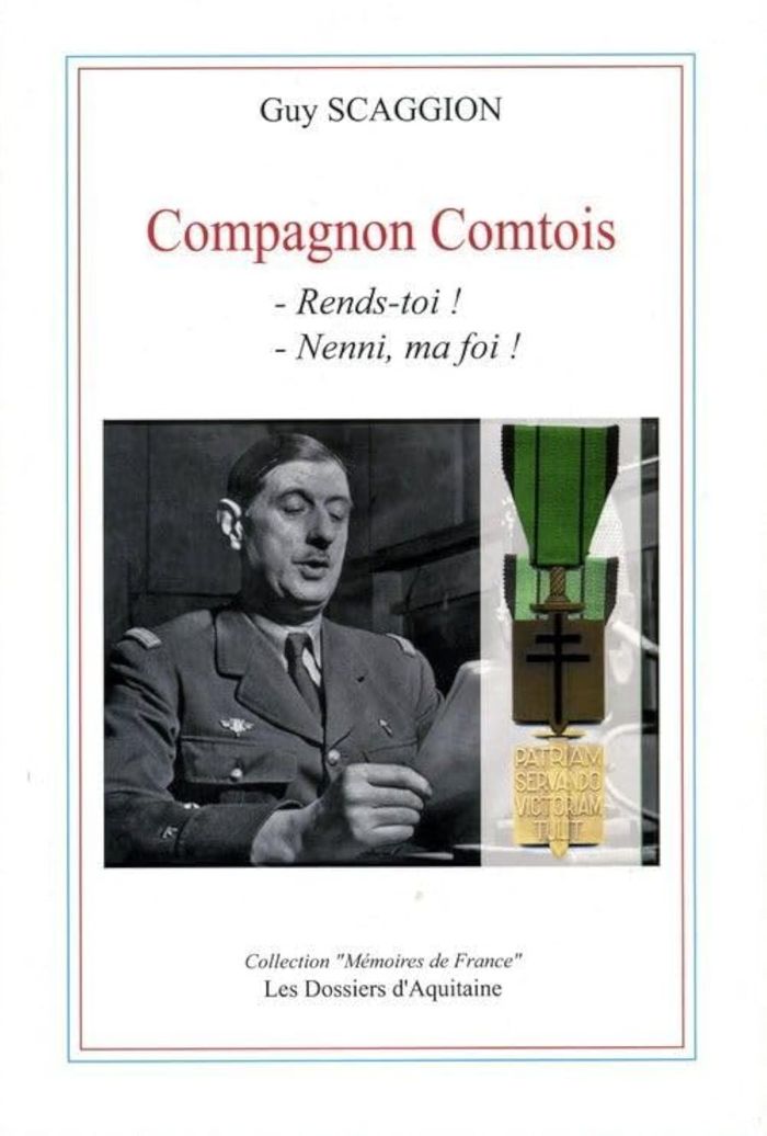 Couverture du livre « COMPAGNON COMTOIS », librairie Les Contes Infusés à Corte