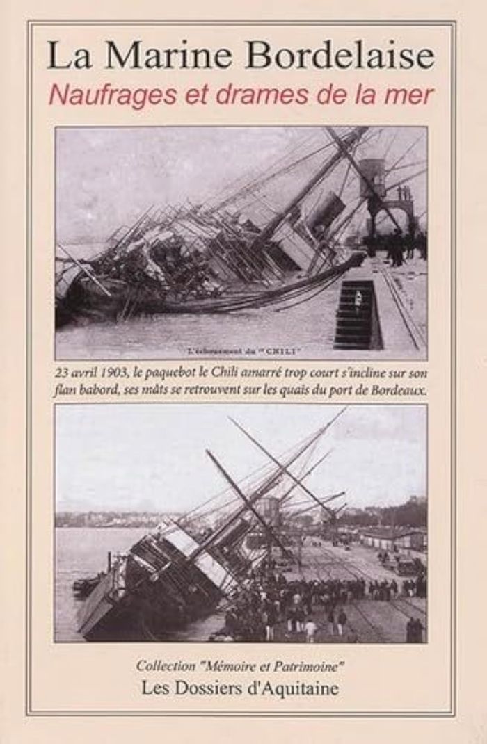 Couverture du livre « HISTOIRE DE LA MARINE BORDELAISE 1 » de Collectif, librairie Les Contes Infusés à Corte