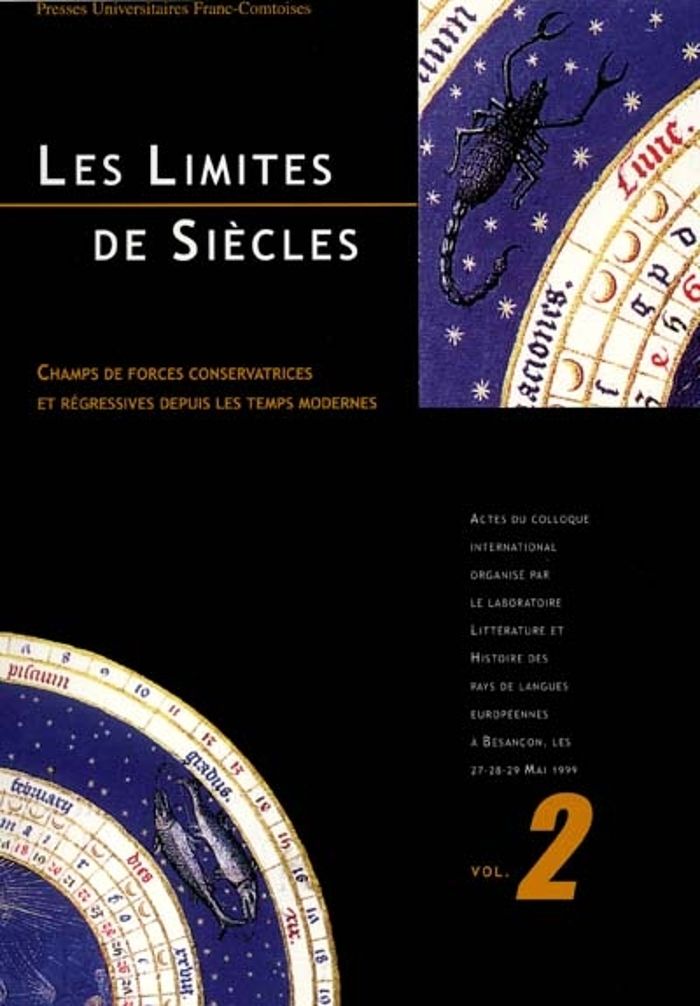 Couverture du livre « LES LIMITES DE SIECLES - CHAMPS DE FORCES CONSERVATRICES ET REGRESSIVES DEPUIS LES TEMPS MODERNES » de Marita Gilli, librairie Les Contes Infusés à Corte
