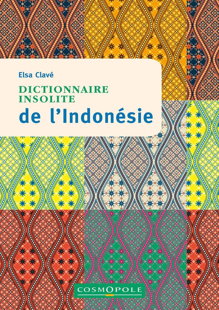Couverture du livre « Dictionnaire insolite de l'Indonésie » de Elsa Clavé, librairie Les Contes Infusés à Corte