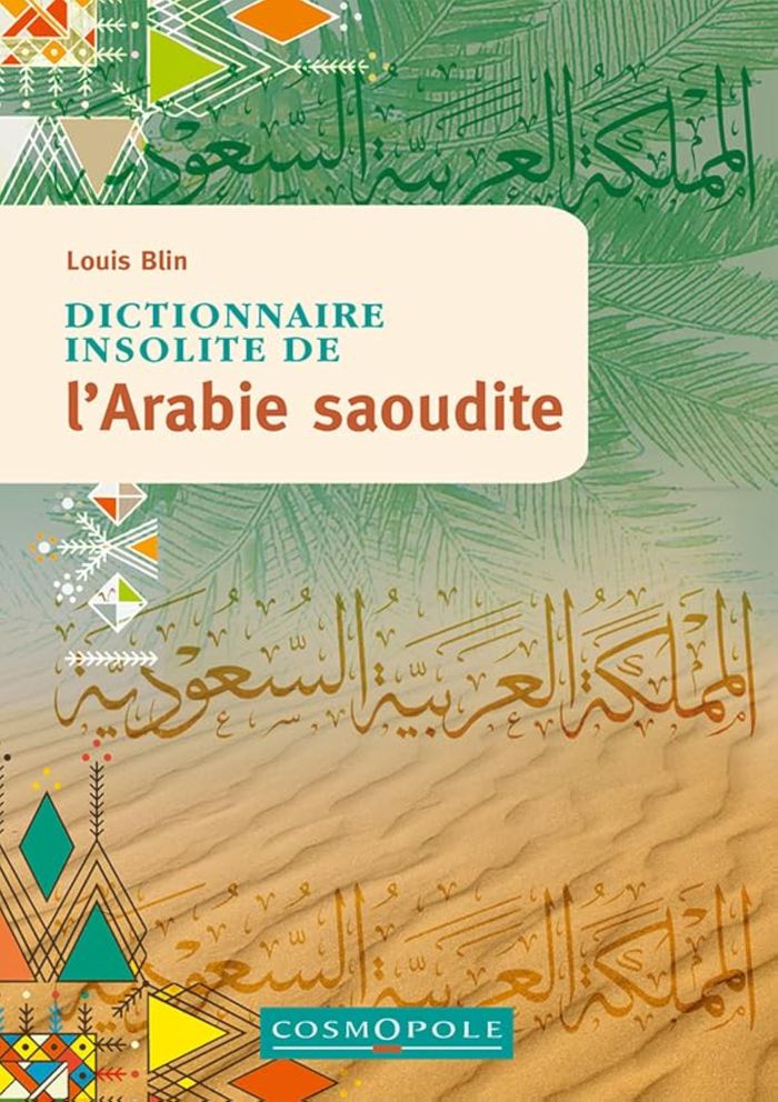 Couverture du livre « Dictionnaire insolite de l'Arabie saoudite » de Louis Blin, librairie Les Contes Infusés à Corte