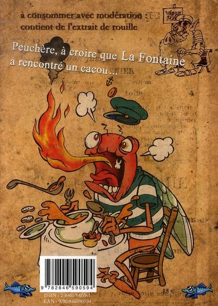 Quatrième de couverture de « FABLES MARSEILLAISES »