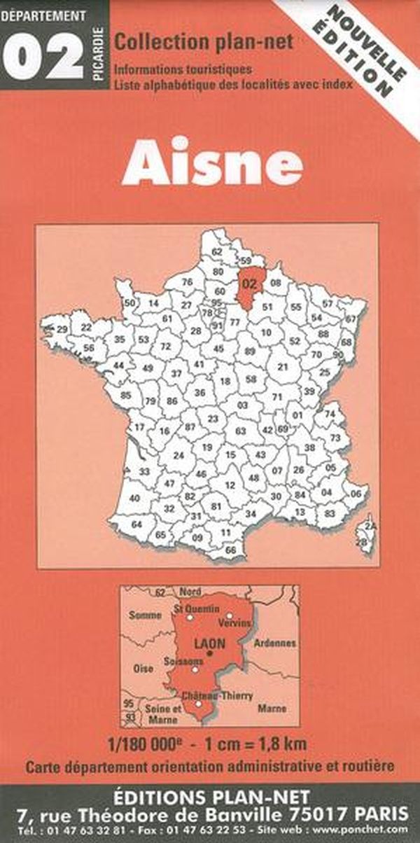 Couverture du livre « **AISNE* » de Xxx, librairie Les Contes Infusés à Corte