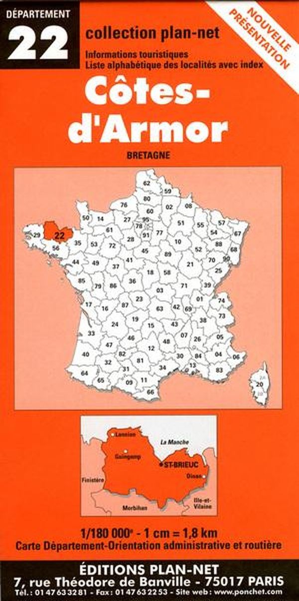 Couverture du livre « **COTES D'ARMOR** » de Xxx, librairie Les Contes Infusés à Corte