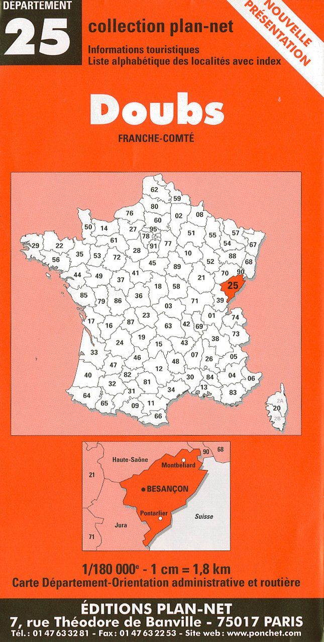 Couverture du livre « **DOUBS » de Xxx, librairie Les Contes Infusés à Corte