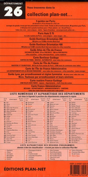 Quatrième de couverture de « **DROME** »