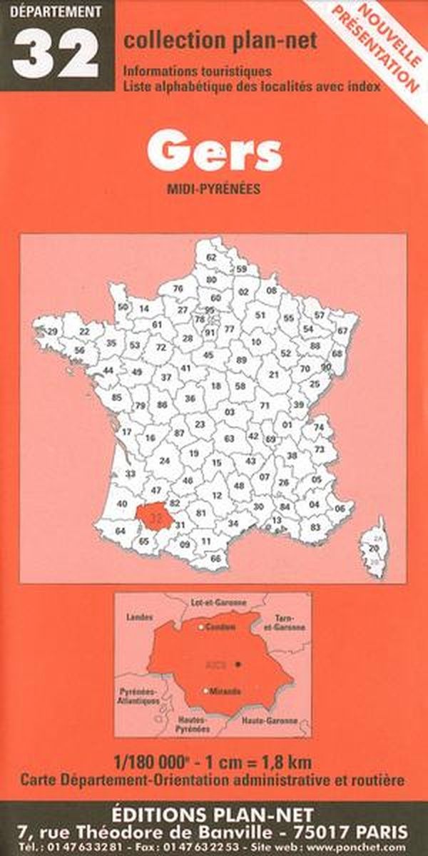 Couverture du livre « **GERS** » de Xxx, librairie Les Contes Infusés à Corte
