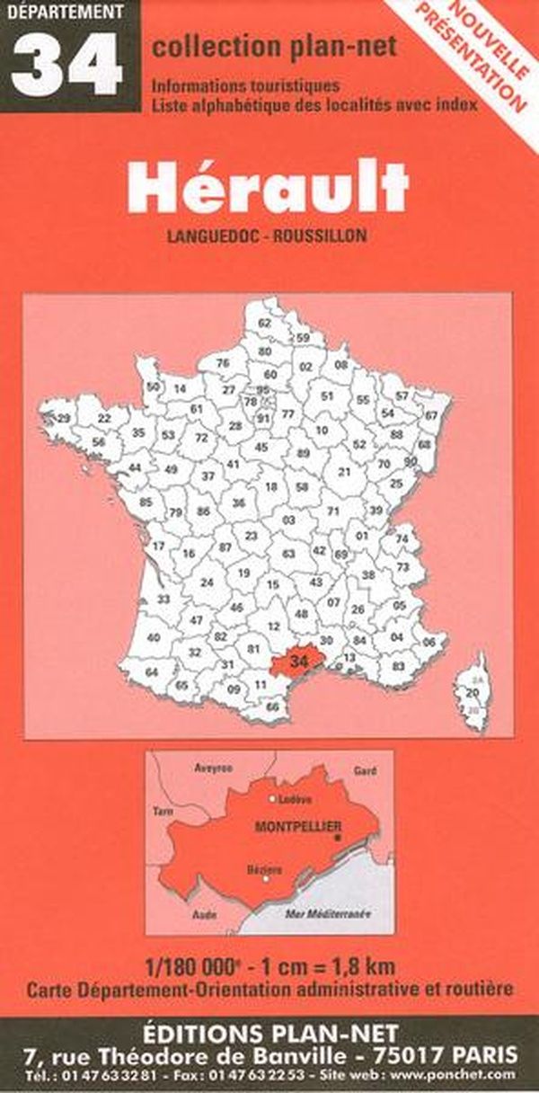 Couverture du livre « *HERAULT*** » de Xxx, librairie Les Contes Infusés à Corte