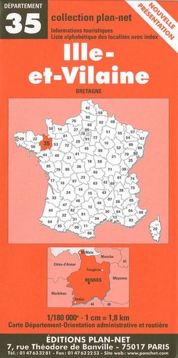 Couverture du livre « **ILLE ET VILAINE** » de Xxx, librairie Les Contes Infusés à Corte