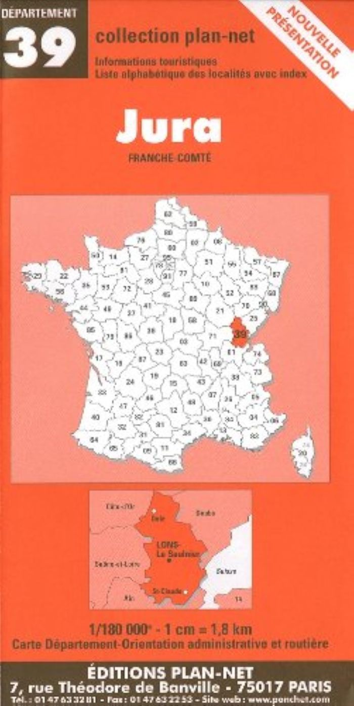 Couverture du livre « **JURA** » de Xxx, librairie Les Contes Infusés à Corte