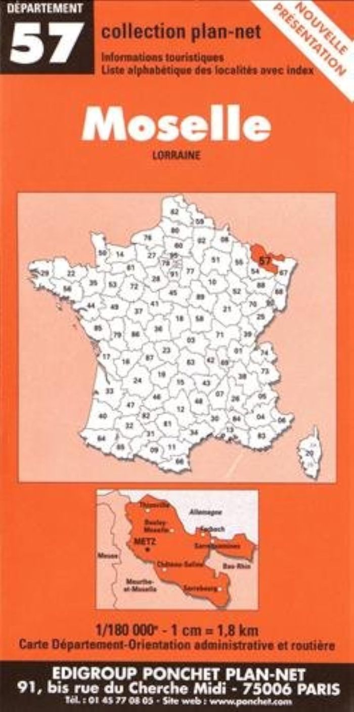 Couverture du livre « MOSELLE » de Xxx, librairie Les Contes Infusés à Corte