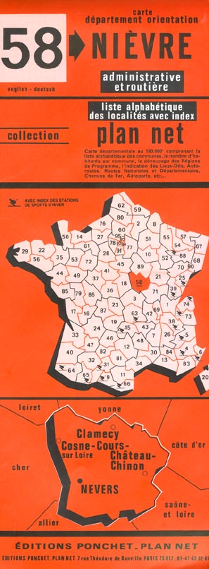 Couverture du livre « **NIEVRE** » de Xxx, librairie Les Contes Infusés à Corte