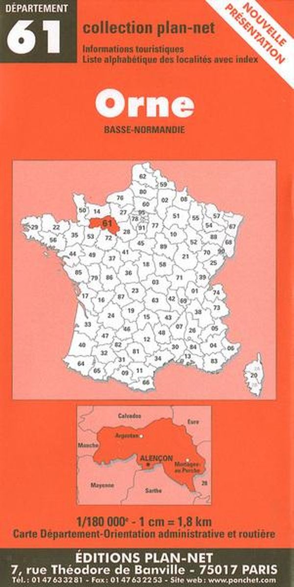 Couverture du livre « **ORNE** » de Xxx, librairie Les Contes Infusés à Corte
