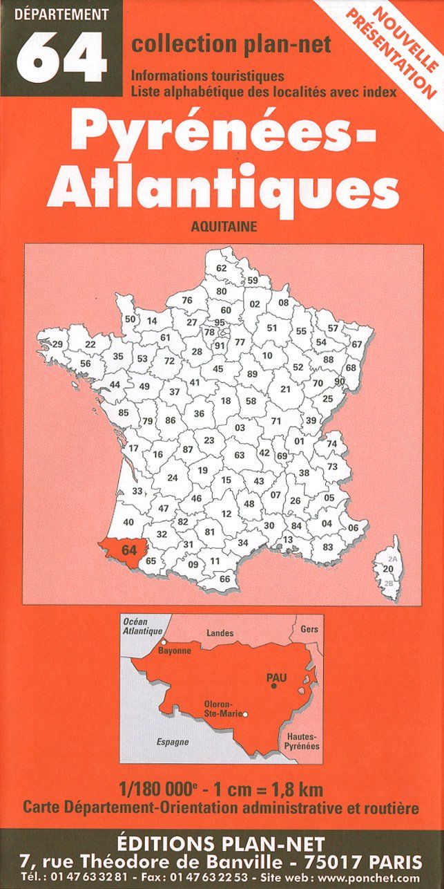 Couverture du livre « **PYRENEES ATLANTIQUES** » de Xxx, librairie Les Contes Infusés à Corte