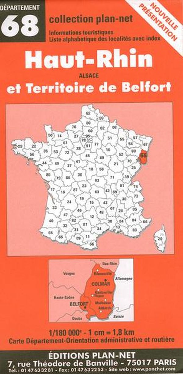 Couverture du livre « **HAUT RHIN » de Xxx, librairie Les Contes Infusés à Corte