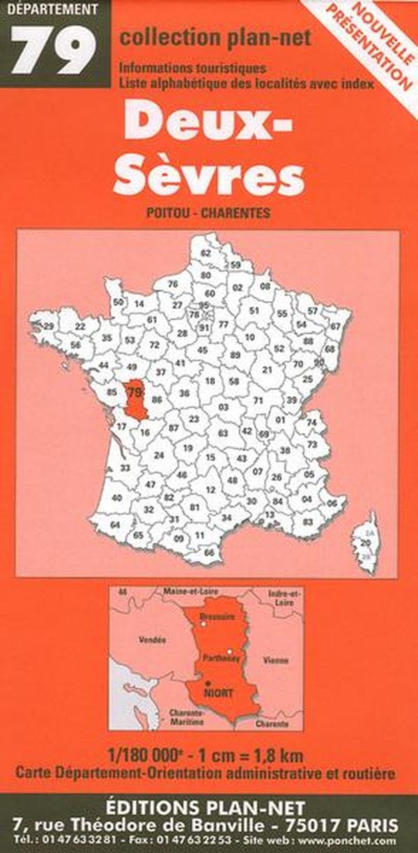 Couverture du livre « **DEUX SEVRES** » de Xxx, librairie Les Contes Infusés à Corte