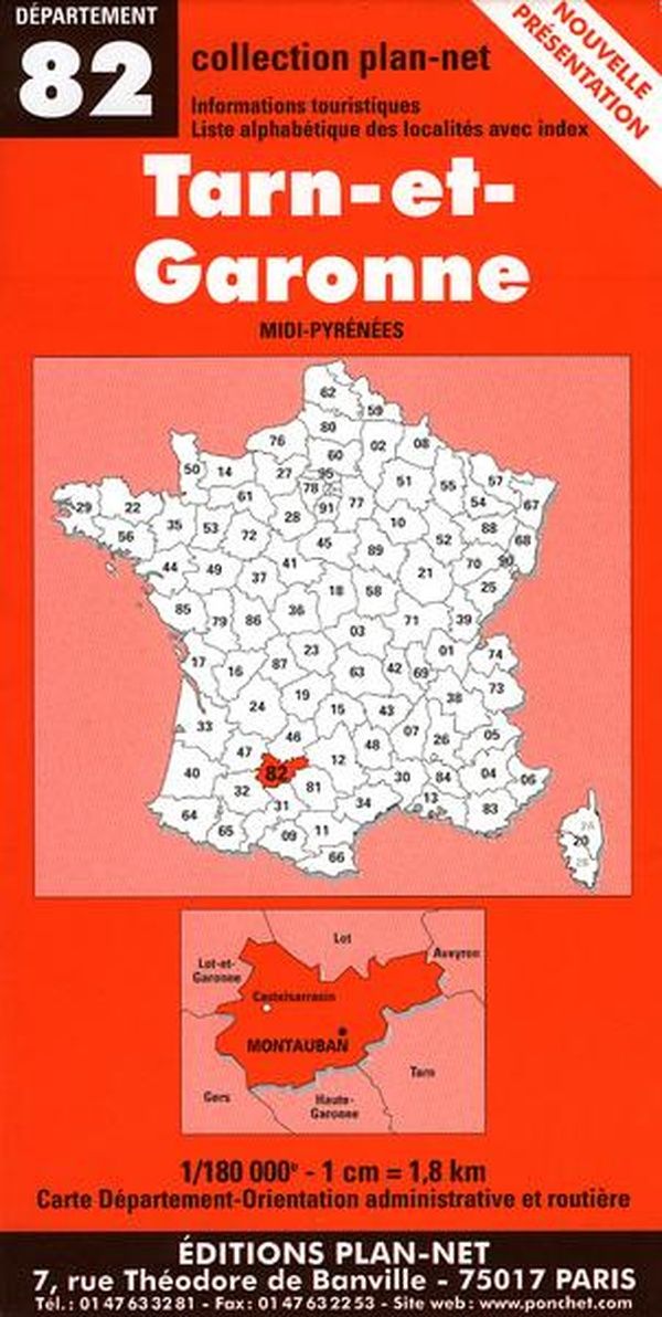 Couverture du livre « **TARN ET GARONNE** » de Xxx, librairie Les Contes Infusés à Corte