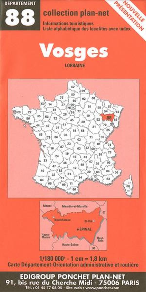 Couverture du livre « **VOSGES** » de Xxx, librairie Les Contes Infusés à Corte