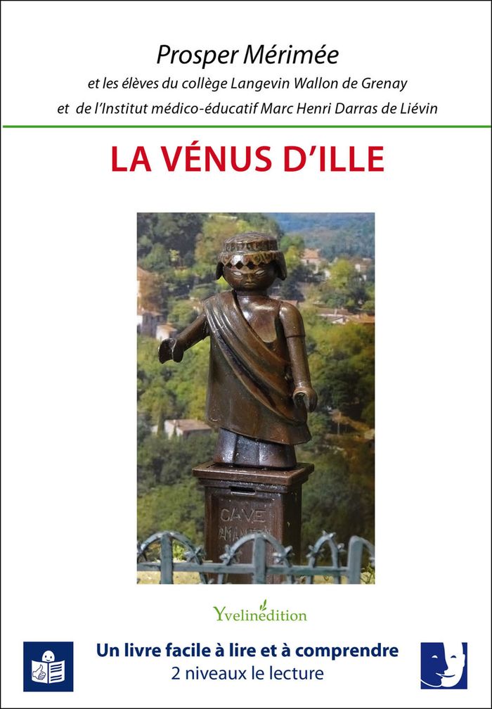 Couverture du livre « La Vénus d'Ille » de Prosper Mérimée, librairie Les Contes Infusés à Corte