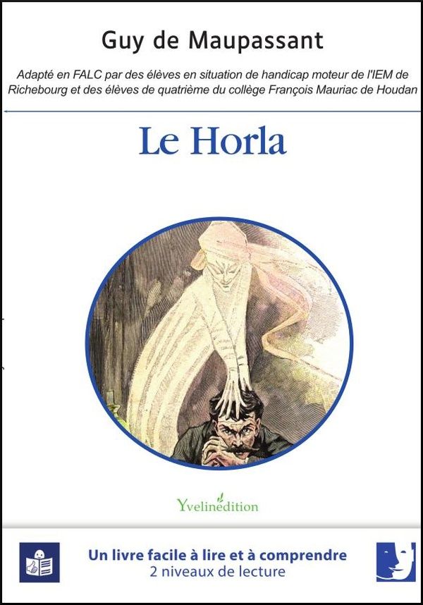 Couverture du livre « Le Horla en Falc » de Guy de Maupassant, librairie Les Contes Infusés à Corte