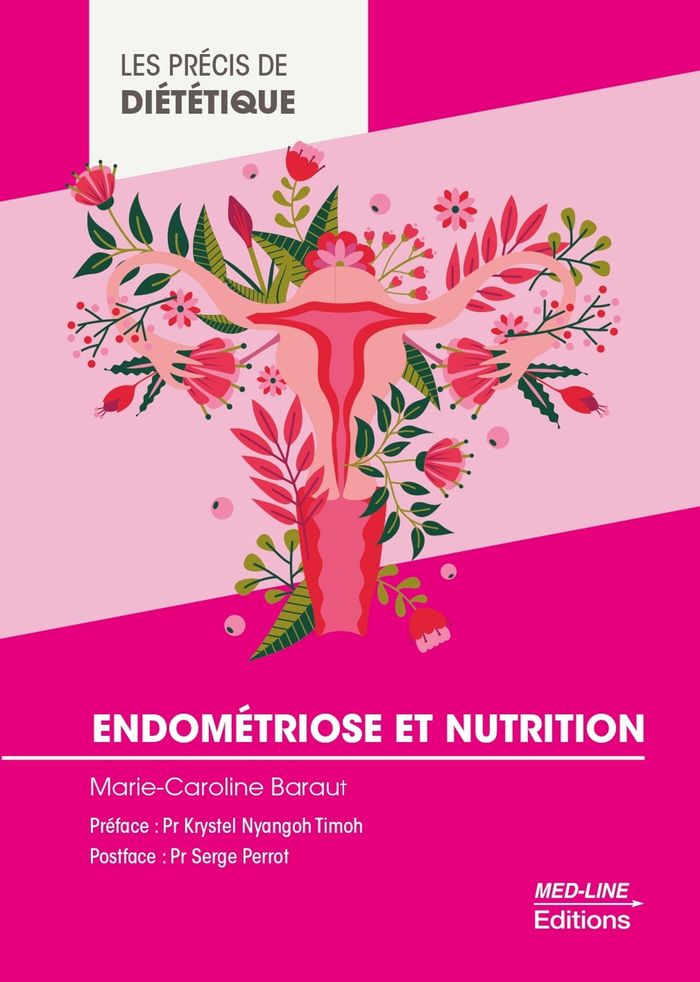 Couverture du livre « Endométriose et nutrition » de Marie-Caroline Baraut, librairie Les Contes Infusés à Corte