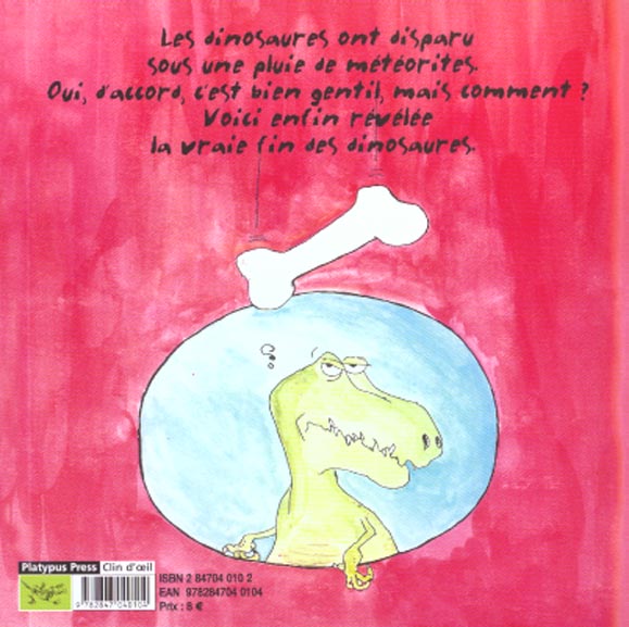 Quatrième de couverture de « DINOSORT »