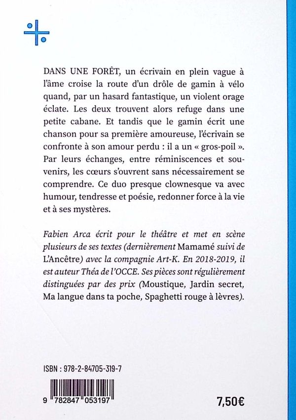 Quatrième de couverture de « Gros-poil : théâtre »