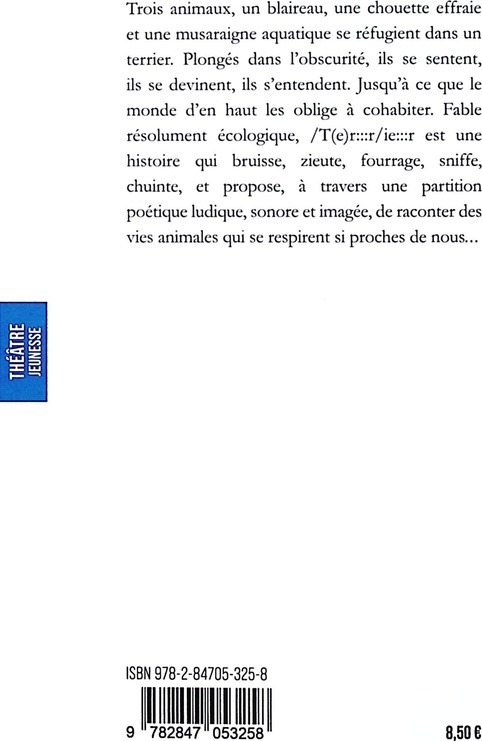Quatrième de couverture de « Terrier »