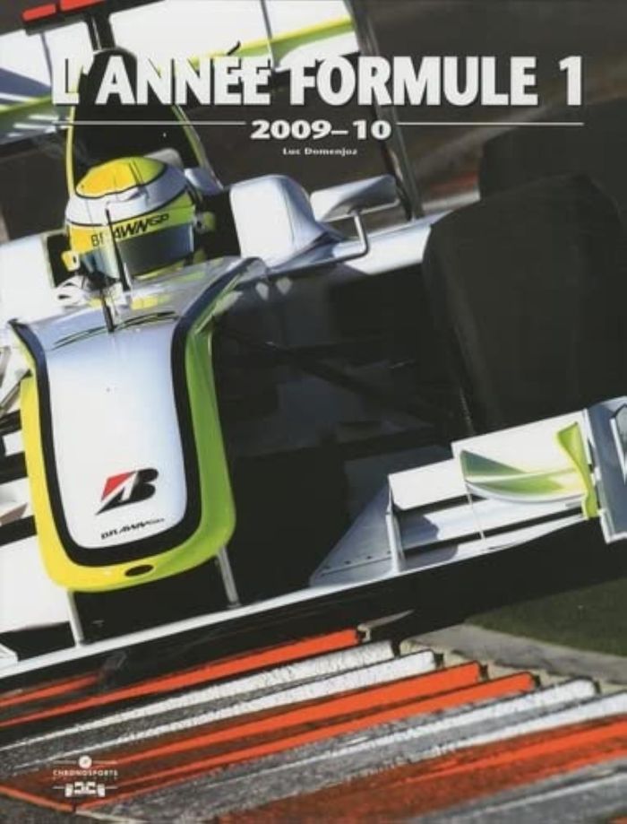 Couverture du livre « ANNEE FORMULE 1 2009-2010 » de Luc Domenjoz, librairie Les Contes Infusés à Corte