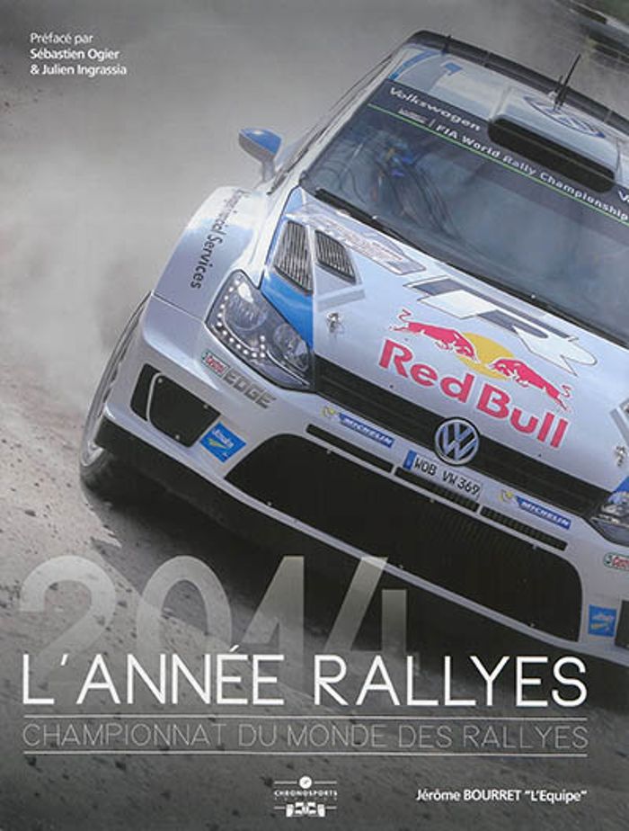 Couverture du livre « ANNEE RALLYES 2014 » de Jerome Bourret, librairie Les Contes Infusés à Corte