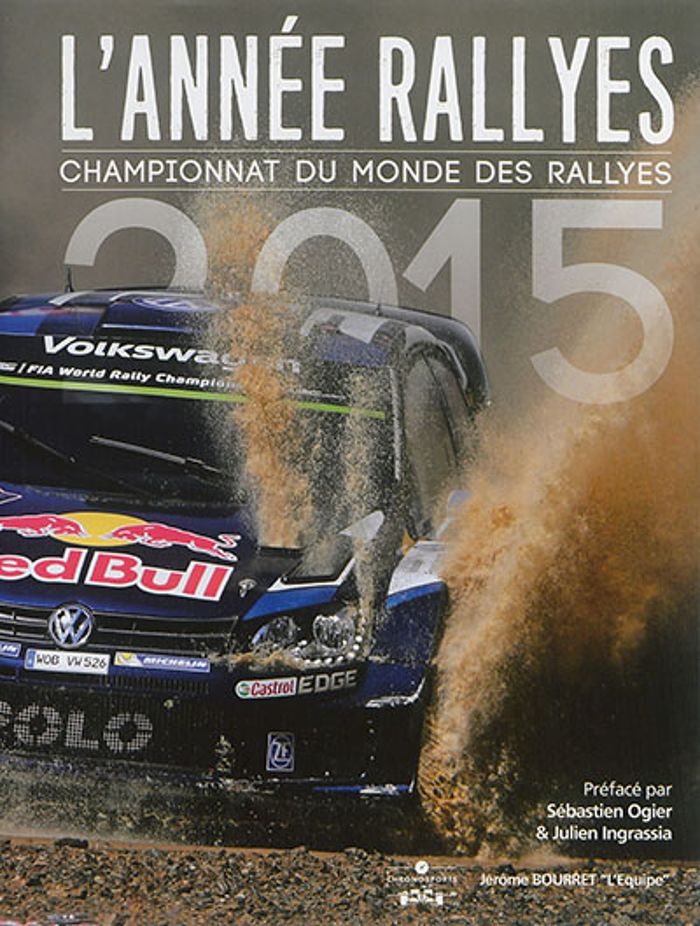 Couverture du livre « ANNEE RALLYES 2015 » de Jerome Bourret, librairie Les Contes Infusés à Corte