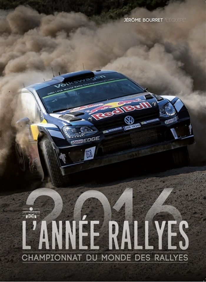 Couverture du livre « ANNEE RALLYES 2016 » de Jerome Bourret, librairie Les Contes Infusés à Corte
