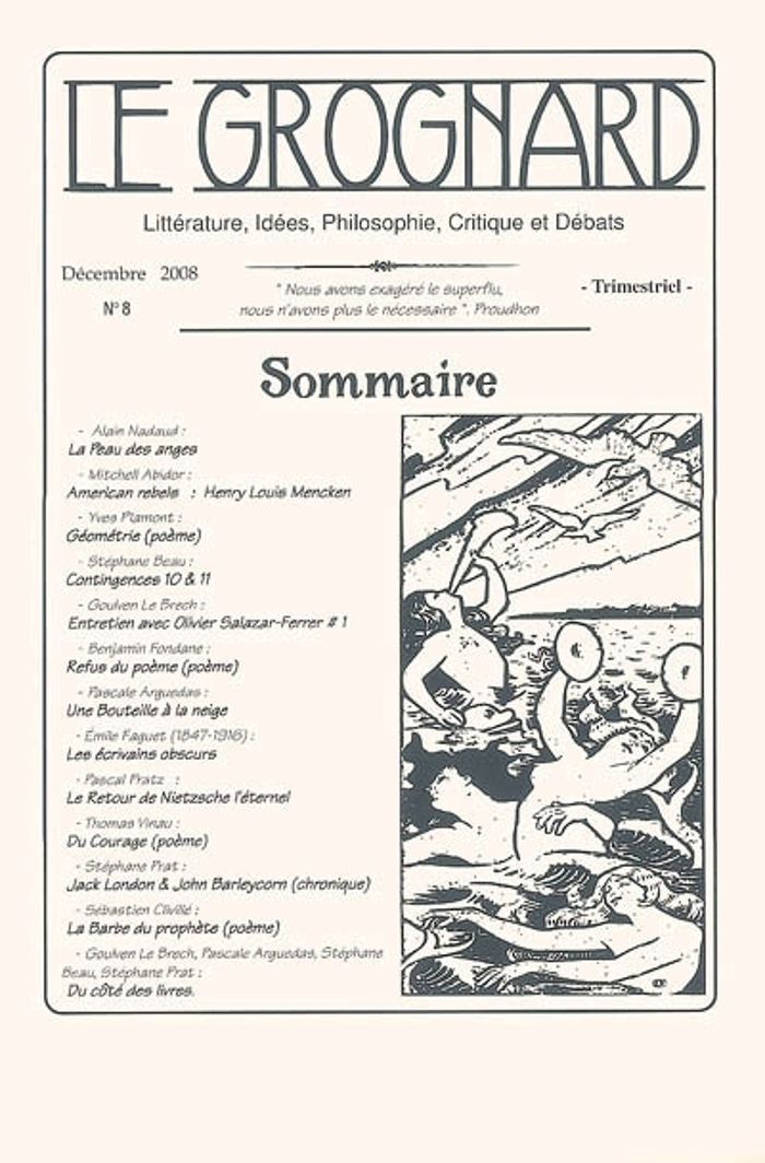 Couverture du livre « LE GROGNARD N  8 » de Collectif, librairie Les Contes Infusés à Corte