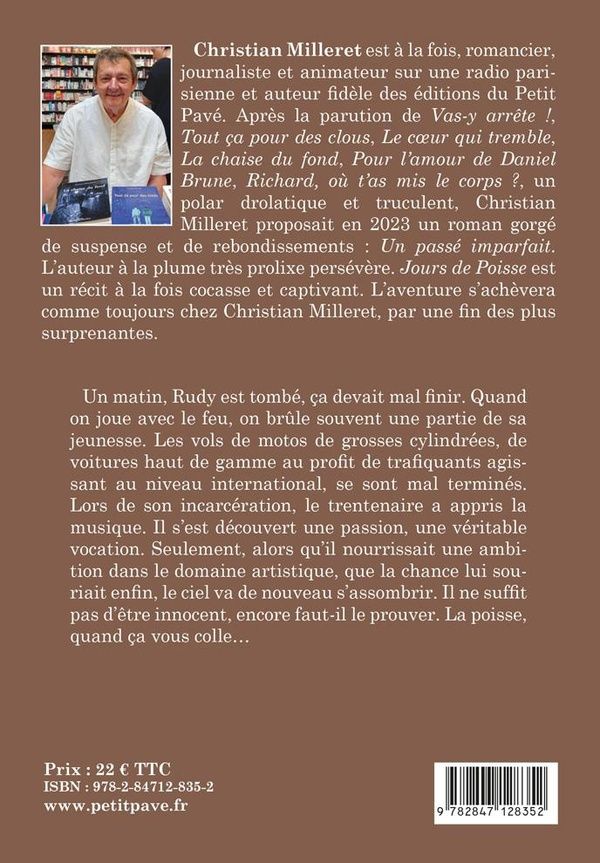 Quatrième de couverture de « Jours de poisse »
