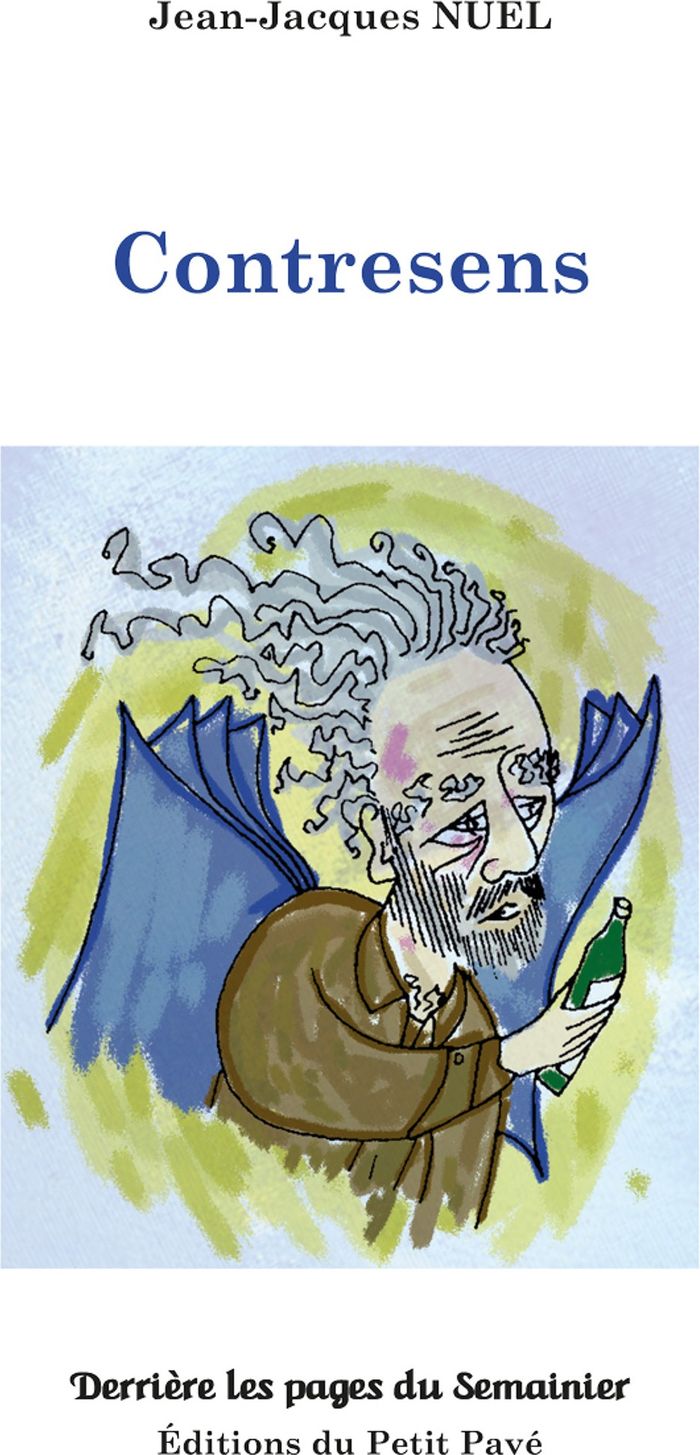 Couverture du livre « Contresens : 180 courts métrages » de Jean-Jacques Nuel, librairie Les Contes Infusés à Corte