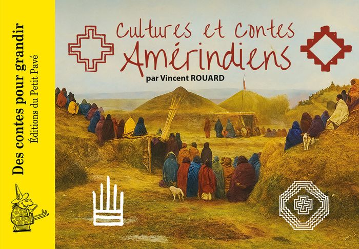 Couverture du livre « Cultures et contes Amériendiens » de Vincent Rouard, librairie Les Contes Infusés à Corte