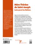 Quatrième de couverture de « Vie de la vénérable Mère Thérèse de Saint-Joseph : Juste parmi les Nations »