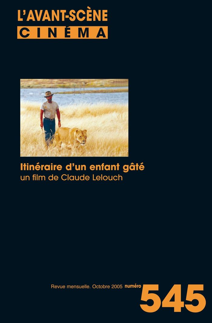 Couverture du livre « L'AVANT SCENE CINEMA N 545 : ITINERAIRE D'UN ENFANT GATE - OCTOBRE 2005 » de L'Avant Scene Cinema, librairie Les Contes Infusés à Corte