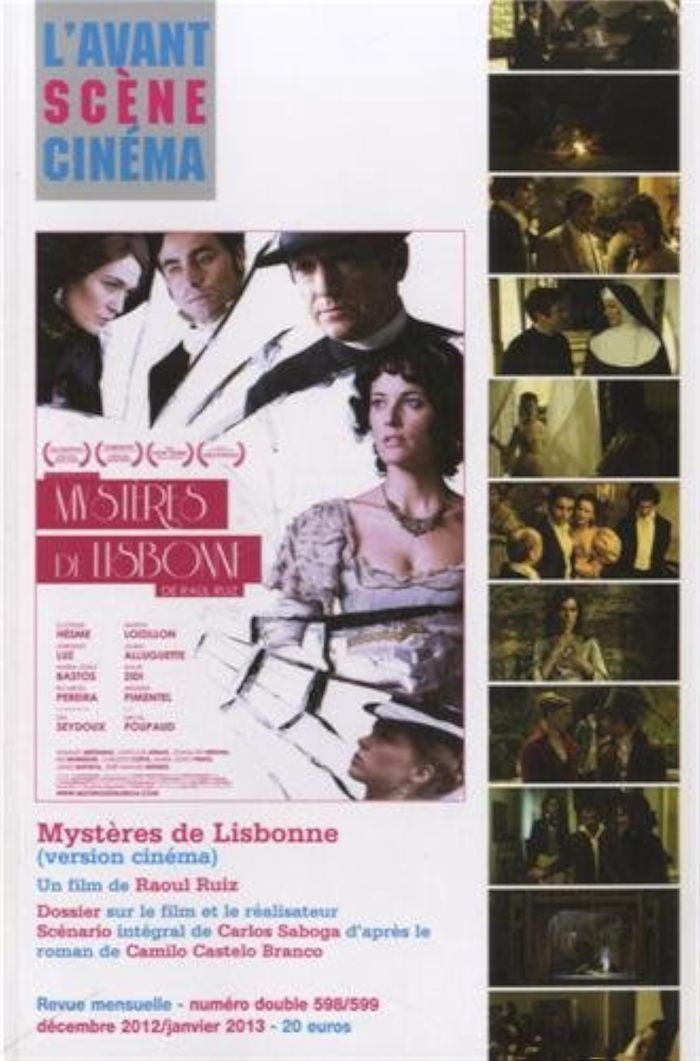Couverture du livre « L'AVANT-SCENE CINEMA N 598/599 : MYSTERES DE LISBONNE » de L'Avant Scene Cinema, librairie Les Contes Infusés à Corte