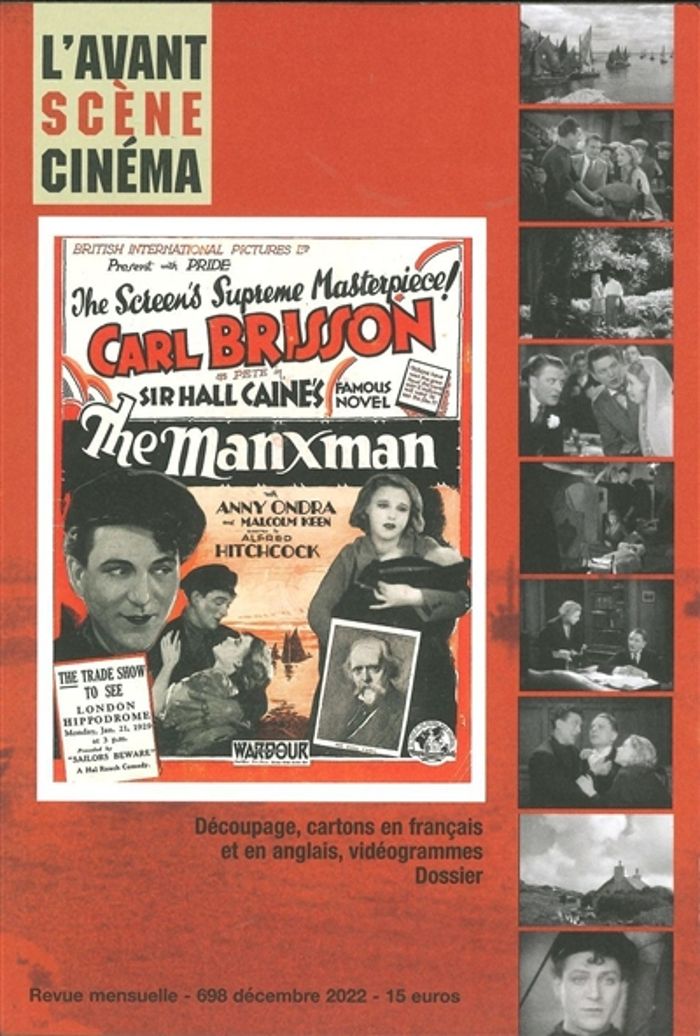 Couverture du livre « L'AVANT-SCENE CINEMA N 698 : THE MANXMAN - DECEMBRE 2022 » de L'Avant Scene Cinema, librairie Les Contes Infusés à Corte