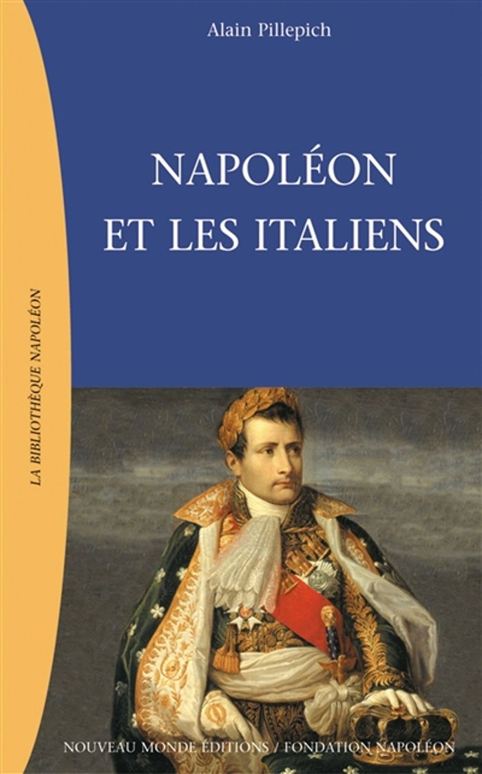 Couverture du livre « NAPOLEON ET LES ITALIENS », librairie Les Contes Infusés à Corte