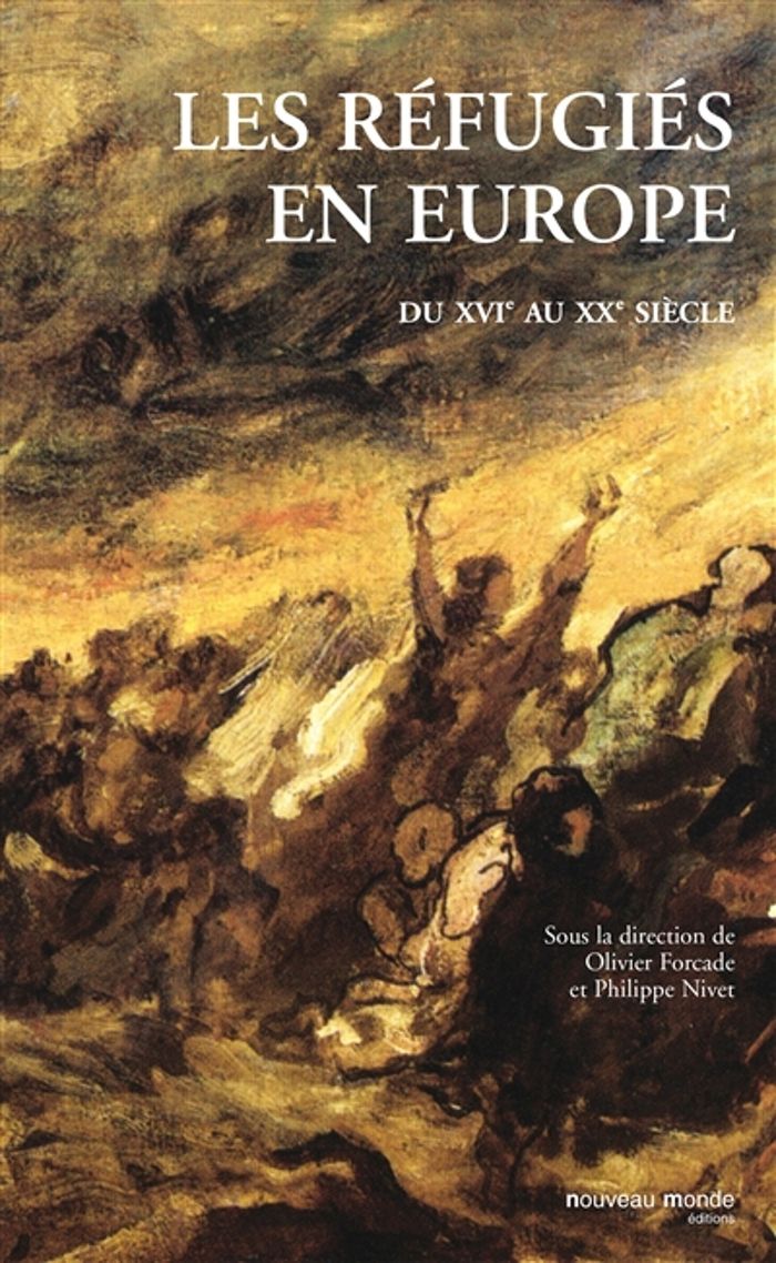 Couverture du livre « LES REFUGIES EN EUROPE DU XVIE AU XXE SIECLE » de Collectif, librairie Les Contes Infusés à Corte