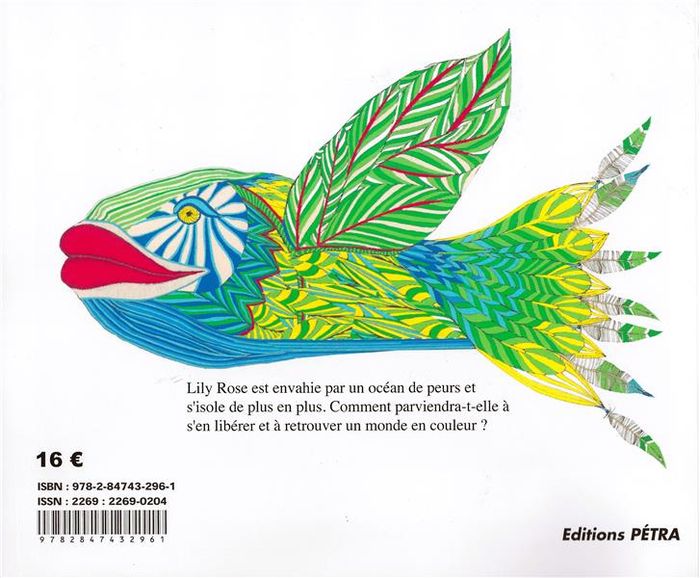 Quatrième de couverture de « LILY ROSE ENGLOUTIE »
