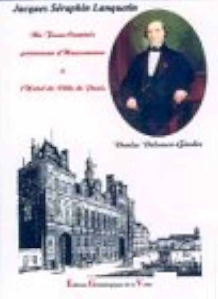 Couverture du livre « JACQUES SERAPHIN LANQUETIN » de Denise Delsaux, librairie Les Contes Infusés à Corte