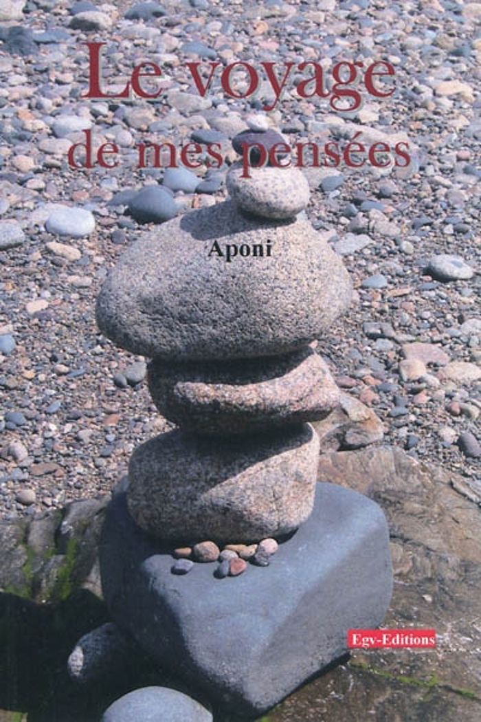 Couverture du livre « LE VOYAGE DE MES PENSEES » de Aponi, librairie Les Contes Infusés à Corte