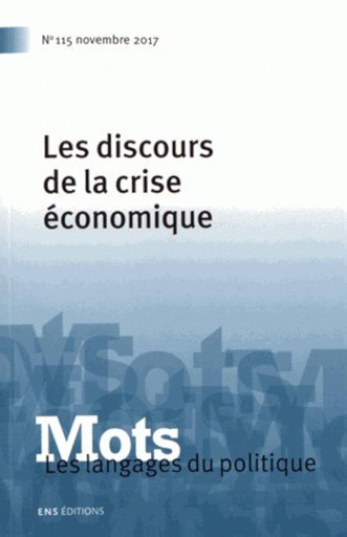 Couverture du livre « MOTS. LES LANGAGES DU POLITIQUE, N 115/2017 » de Valerie Bonnet, librairie Les Contes Infusés à Corte