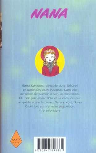 Quatrième de couverture de « Nana »